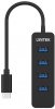 Unitek H1117B Hub USB-C, 4 porty USB 3.1, aktywny, 10 W
